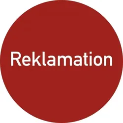 Reklamation, Papier, Ø 35 mm, 500 Stück/Rolle