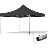 TOOLPORT Faltpavillon 4 x 4 m Dunkelgrau