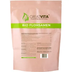 GreatVita Bio Flohsamen Samen 1 kg