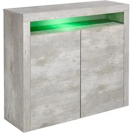 borchardt Möbel Highboard »Santa Fe«, Breite 107 cm grau