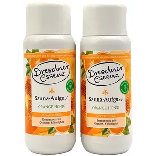 Dresdner Essenz Sauna-Aufguss Orange Honig 2 x 250ml