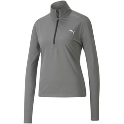 Puma Damen Cross the Line 1/4 Zip grau