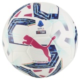 Puma Orbita Serie A HYB Soccer Ball, White, 4