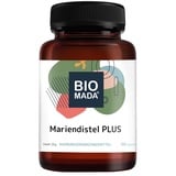 BIOMADA Mariendistel PLUS 60 Kapseln Mikronährstoffe Mariendistel Löwenzahn Curcuma Ballaststoffe Verdauungssystem vegan glutenfrei laktosefrei