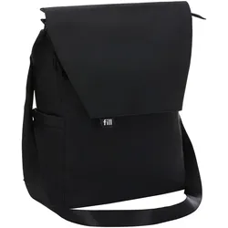 Fillikid Wickelrucksack Miami, schwarz