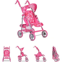 Moni Puppenwagen Stars 9351 faltbar,