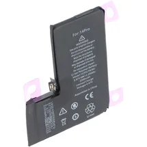 AccuCell Akku passend für Apple iPhone 14 Pro, Li-Polymer, 3,87V, 3200mAh, 12,38Wh, ohne Werkzeug
