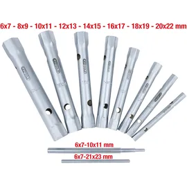KS Tools Rohrsteckschlüssel-Satz 10-tlg.