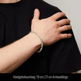 Unique Königsarmband Silber KA0050 Größe 19 cm