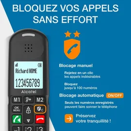 Alcatel XL685 Voice Duo schwarz