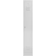 Classix Spind Spindschrank Kleiderschrank 180 x 31 x 50 cm Weiß