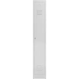 Classix Spind Spindschrank Kleiderschrank 180 x 31 x 50 cm Weiß