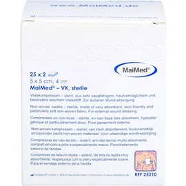 Maimed Vlieskompressen 5 x 5 cm 50 Stück