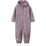 NAME IT Alfa08 Softshell Foil 1fo Overall - Elderberry / Butterfly - 3 Jahre