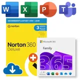 Microsoft 365 Family (Office-Apps inkl. Copilot-KI und 6 TB Cloudspeicher) ESD + PKC