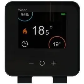 Schneider Wiser Raumthermostat mit Touch-Display schwarz