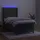 vidaXL Boxspringbett 100 x 200 cm Dunkelgrau