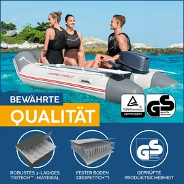 BESTWAY Hydro-ForceTM Sportboot Komplett Set Caspian ProTM 280 x 152 x 42 cm