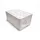 QLS Wetterfestes Katzenhaus aus Styropor 60x40x30 cm Katzenbett Outdoor Weiß 11415 – Weiß