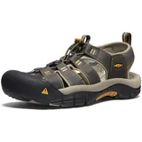 Keen Newport H2 Sandalen Trekking-& Wanderschuhe, Grün (Raven/Aluminum), 47 EU