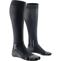 X-Socks Run Perform Kniestrümpfe Schwarz/Charcoal 42-44