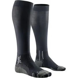 X-Socks Run Perform Kniestrümpfe Schwarz/Charcoal 42-44