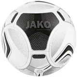 Jako Unisex Trainingsball Prestige, Weiß/Schwarz/Steingrau, 4