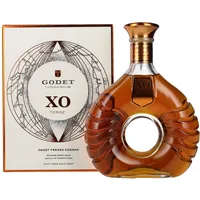 Godet Cognac XO TERRE 40% Vol. 0,7l in Geschenkbox