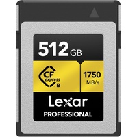 Lexar Professional R1750/W1000 CFexpress Type B 512GB (LCFX10-512CRB)