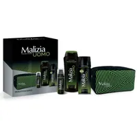 Malizia Uomo Vetyver Profumo D ́intesa Geschenkset 4-teilig