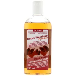 Rotes Weinlaub Fußlotion 250 ml