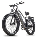 E-Mountainbike 26 Zoll eBike 48V 20Ah Elektrofahrrad 25km/h Elektro Fatbike