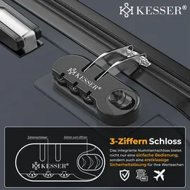 Kesser 4-Rollen 84 l grau