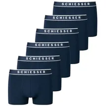 SCHIESSER Retro Short / Pant 95/5 Organic Cotton in Dunkelblau | Gr.: XXL