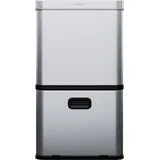 Klarstein Touchless Sensor-Mülleimer 56 l Weiß