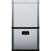 Klarstein Touchless Sensor-Mülleimer 56 l Weiß