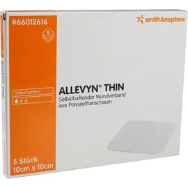 smith & nephew gmbh - woundmanagement Allevyn Thin 10 x 10 cm dünne Wundauflage 5 St