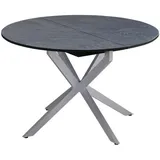 Vicco Loyd 120 x 76,3 x 120 cm ausziehbar Anthrazit/Grau