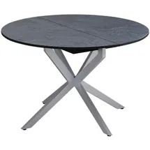 Vicco Loyd 120 x 76,3 x 120 cm ausziehbar Anthrazit/Grau