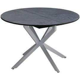 Vicco Loyd 120 x 76,3 x 120 cm ausziehbar Anthrazit/Grau