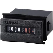 KÜBLER Group 3.245.201.071 H37 Betriebstundenzähler H37.5 mit DIN-Abmessungen 48x24 mm, 20-30 V AC/50 Hz