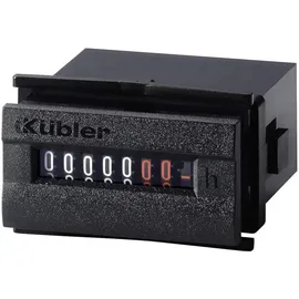 KÜBLER Group 3.245.201.071 H37 Betriebstundenzähler H37.5 mit DIN-Abmessungen 48x24 mm, 20-30 V AC/50 Hz
