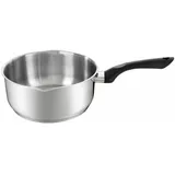 Ambition Kasserolle Edelstahl Induktion 20 cm Vikos 2,5 liter Topf Stielkasserolle Ausgießer spülmaschinenfest