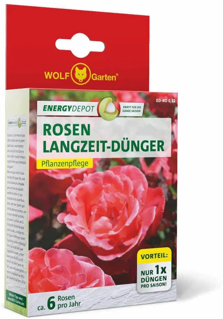 Wolf-Garten Rosen Langzeitdünger - Für prächtige langanhaltende Blüten