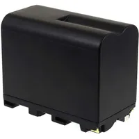 Powery Akku für Video Sony Typ NP-F970/B 7800mAh Schwarz