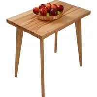 Krok Wood Esstisch Hans aus Massivholz Buche 75x50x75 cm