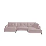 jette home Wohnlandschaft Jette Return ¦ rosa/pink ¦ Maße (cm): B: 359 H: 84