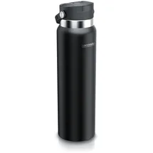 Arendo Isolierflasche schwarz 1 l