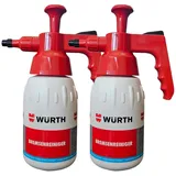 Würth Drucksprühgerät 2 x Würth Pumpsprühflasche 1 Liter für Bremsenreiniger 0891503002 #1