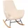 MCW Schaukelstuhl MCW-N13 Stoff/Textil 320 g/m2 320 g/m2 80 x 100 x 80 cm Weiß ergonomisch